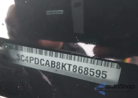 2019 Dodge Journey Se Value Package z USA, uszkodzony, nr VIN 3C4PDCAB8KT868595